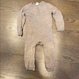 100% wool one piece